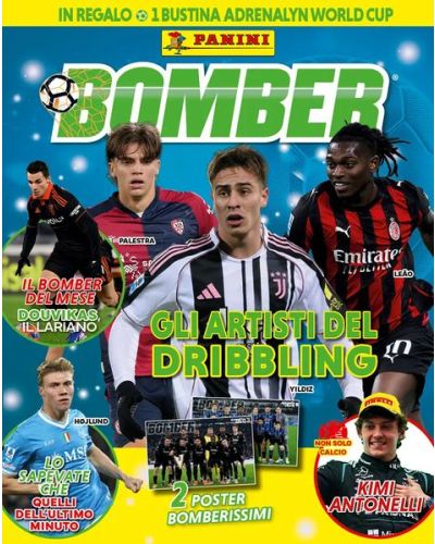 BOMBER: La rivista ufficiale Panini sul calcio