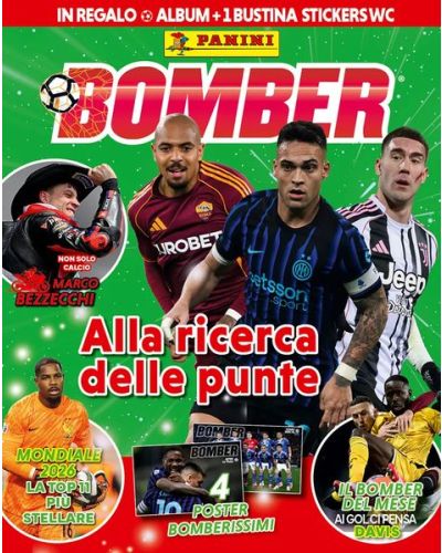 BOMBER: La rivista ufficiale Panini sul calcio