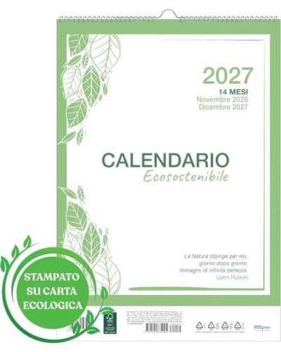 Calendario Eco Sostenibile