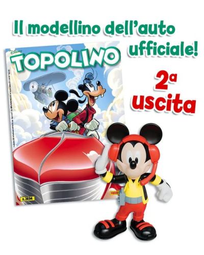 Disney Topolino presenta La macchina Formula 1 di Topolino