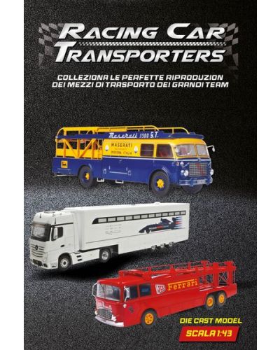 Racing Car Transporters in scala 1:43
