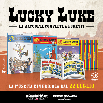 LUCKY LUKE - La raccolta completa a fumetti