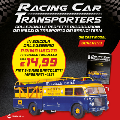 Racing Car Transporters in scala 1:43